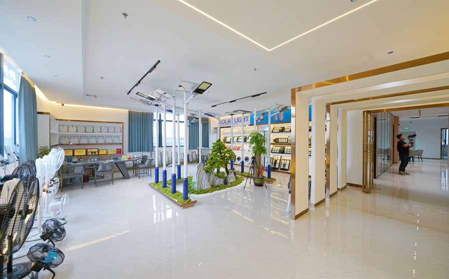 Modern showroom