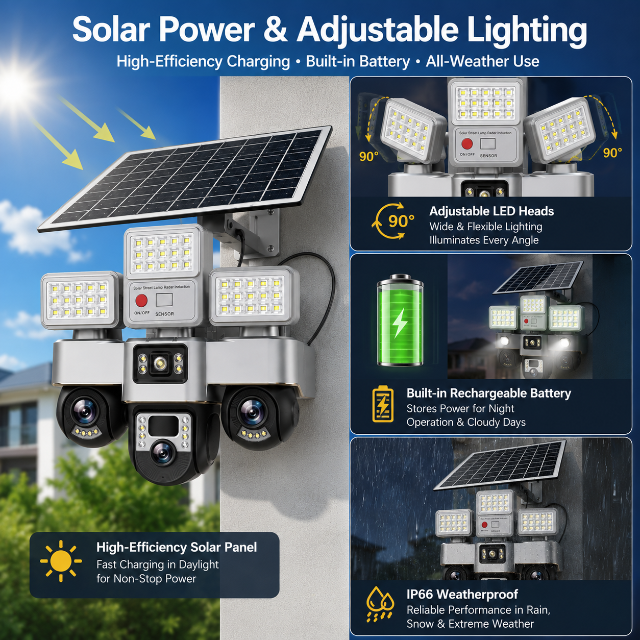 CS-45LED Solar Monitoring Light image 3