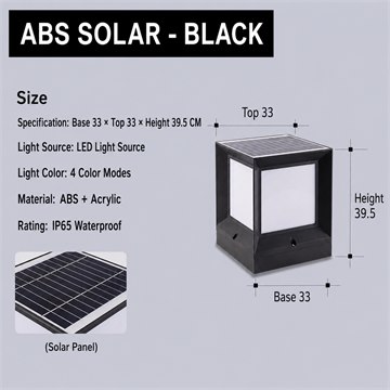 Lawn Spike Light / Solar Post Cap Light image 11