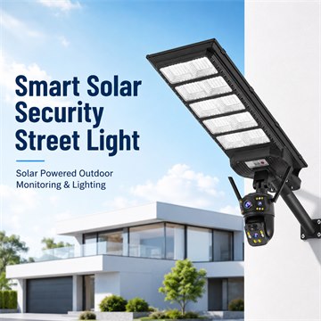 CS-1000LED Solar Monitoring Street Light image 1