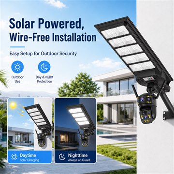 CS-1000LED Solar Monitoring Street Light image 5