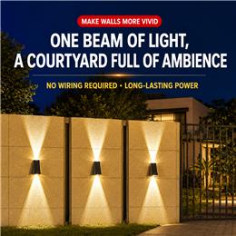 Solar Wall Light image 1